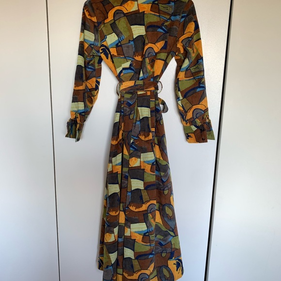 VINTAGE CORDUROY DRESS - Picture 5 of 6